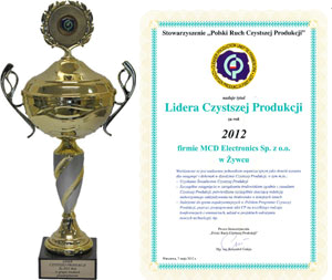 CLEAN PRODUCTION LEADER 2012 